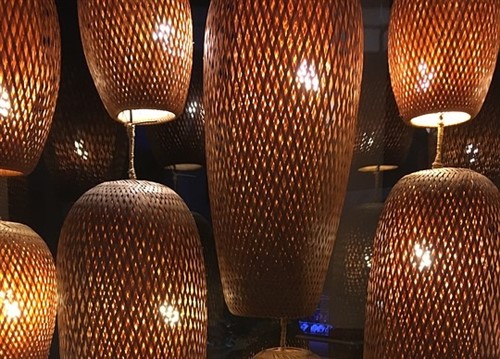 Wicker Lampshades