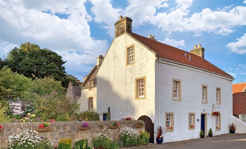 The House at West Green in Culross - external