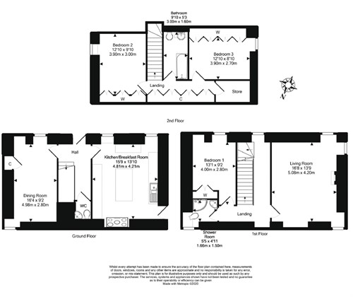 Floor Plan - The House at West Green, Culross